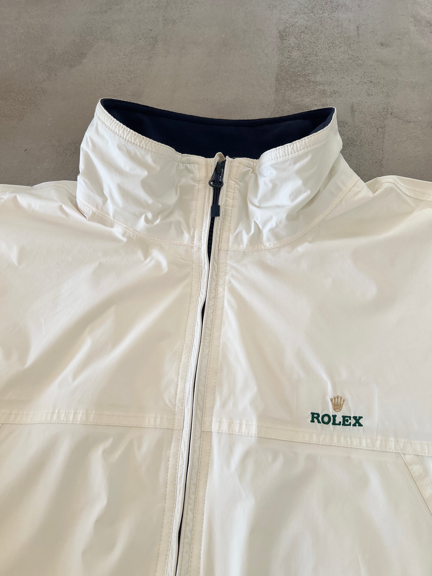 CREME ROLEX YACHT JACKET - 2000S - L/XL