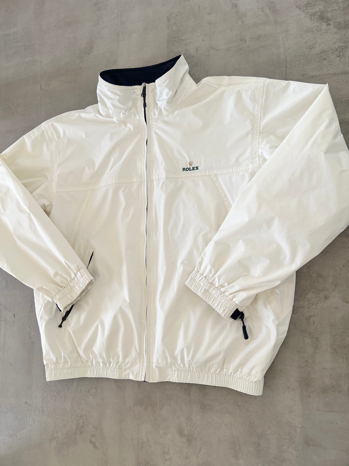 CREME ROLEX YACHT JACKET - 2000S - L/XL