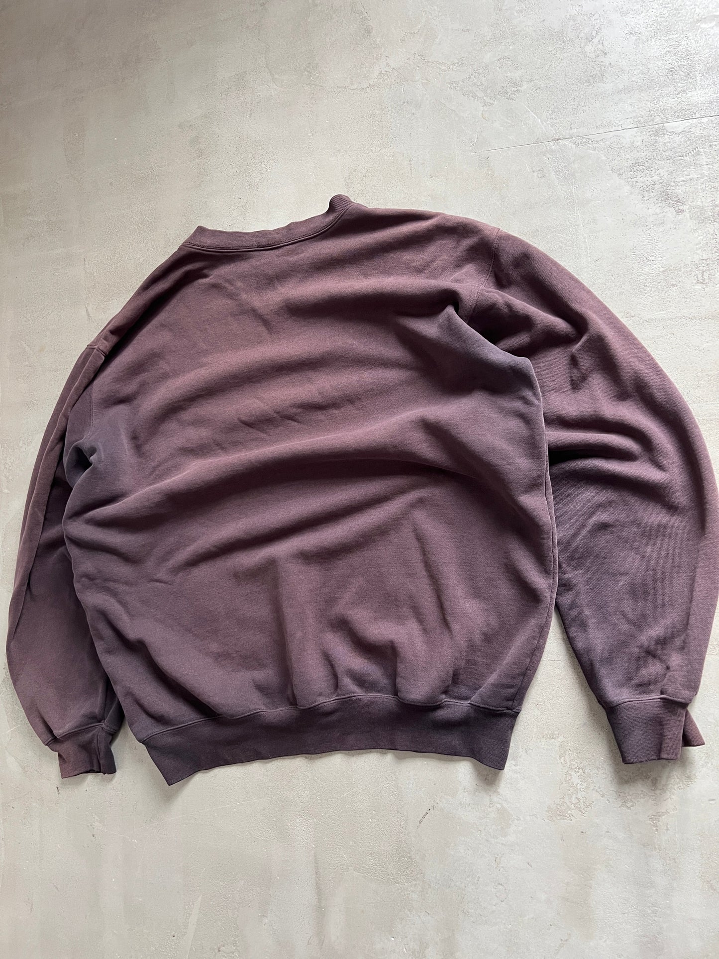 MOCHA CARHARTT SWEATER - 1990S - L