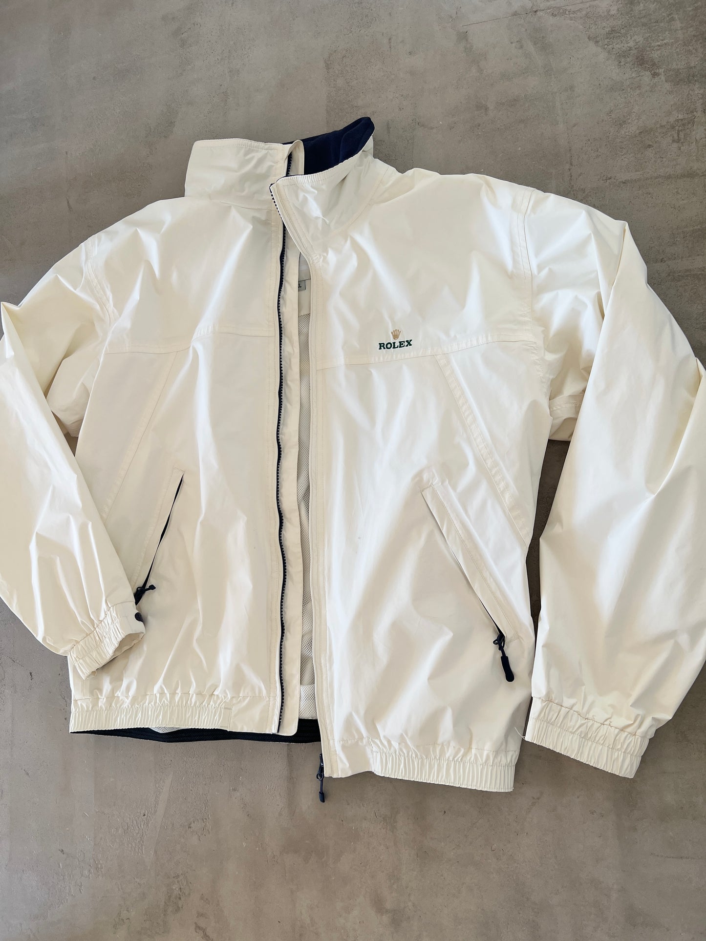 CREME ROLEX YACHT JACKET - 2000S - L/XL