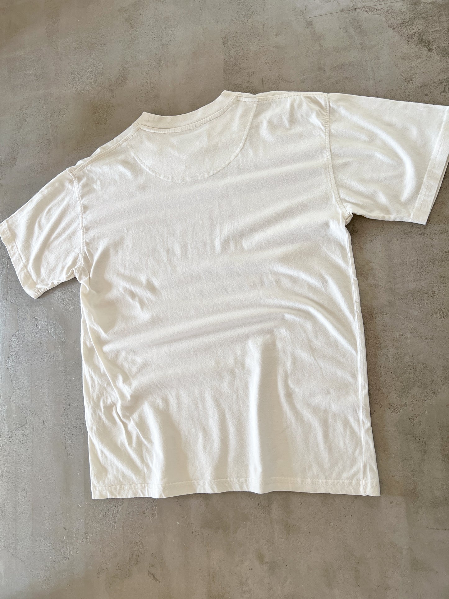 CREME WHITE PORSCHE 911 GT1 LE MANS TEE - 1998 - L
