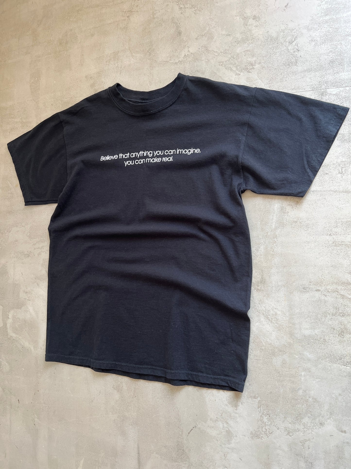 BLACK SONY TEE - 1990S - M