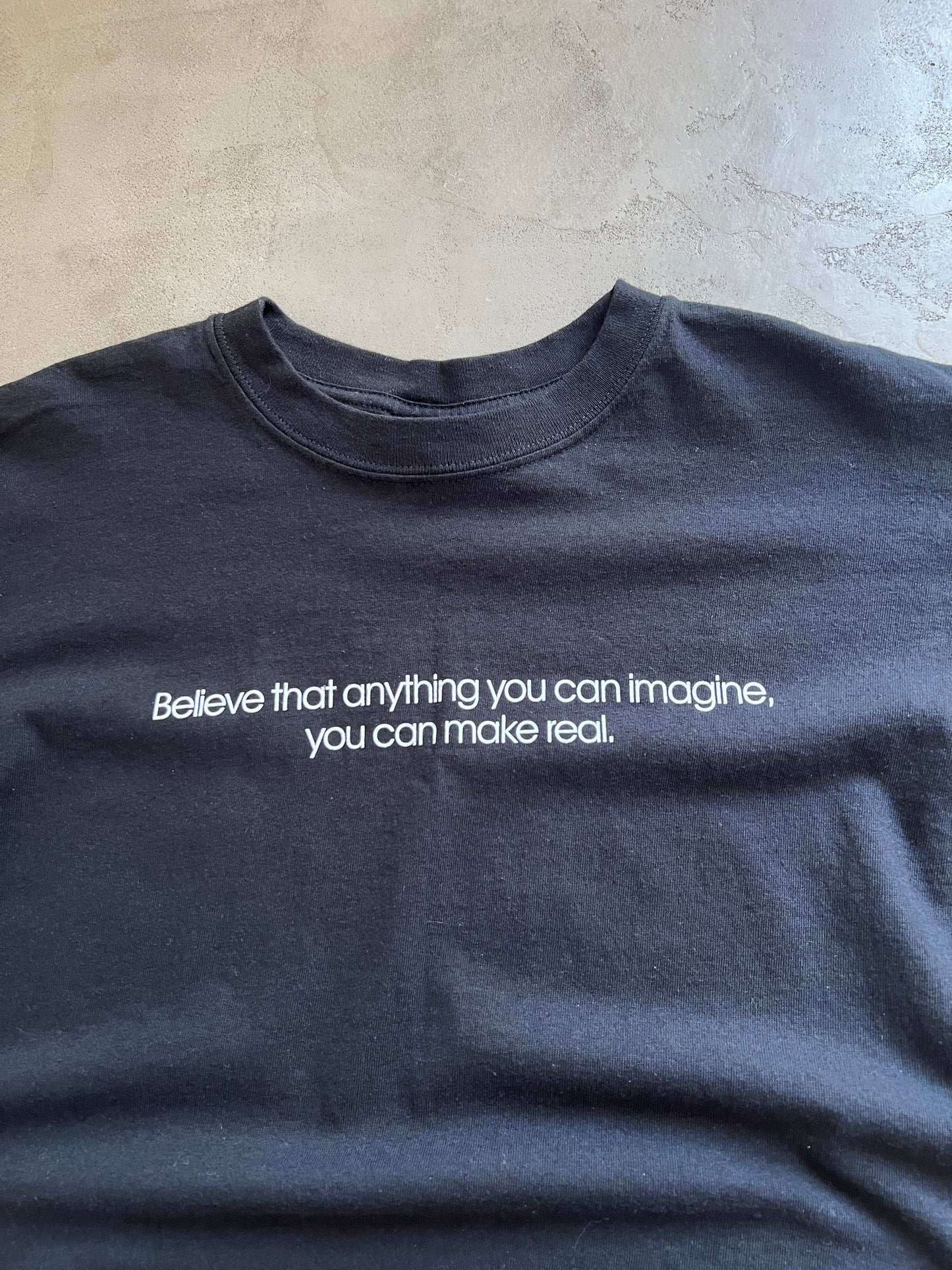 BLACK SONY TEE - 1990S - M