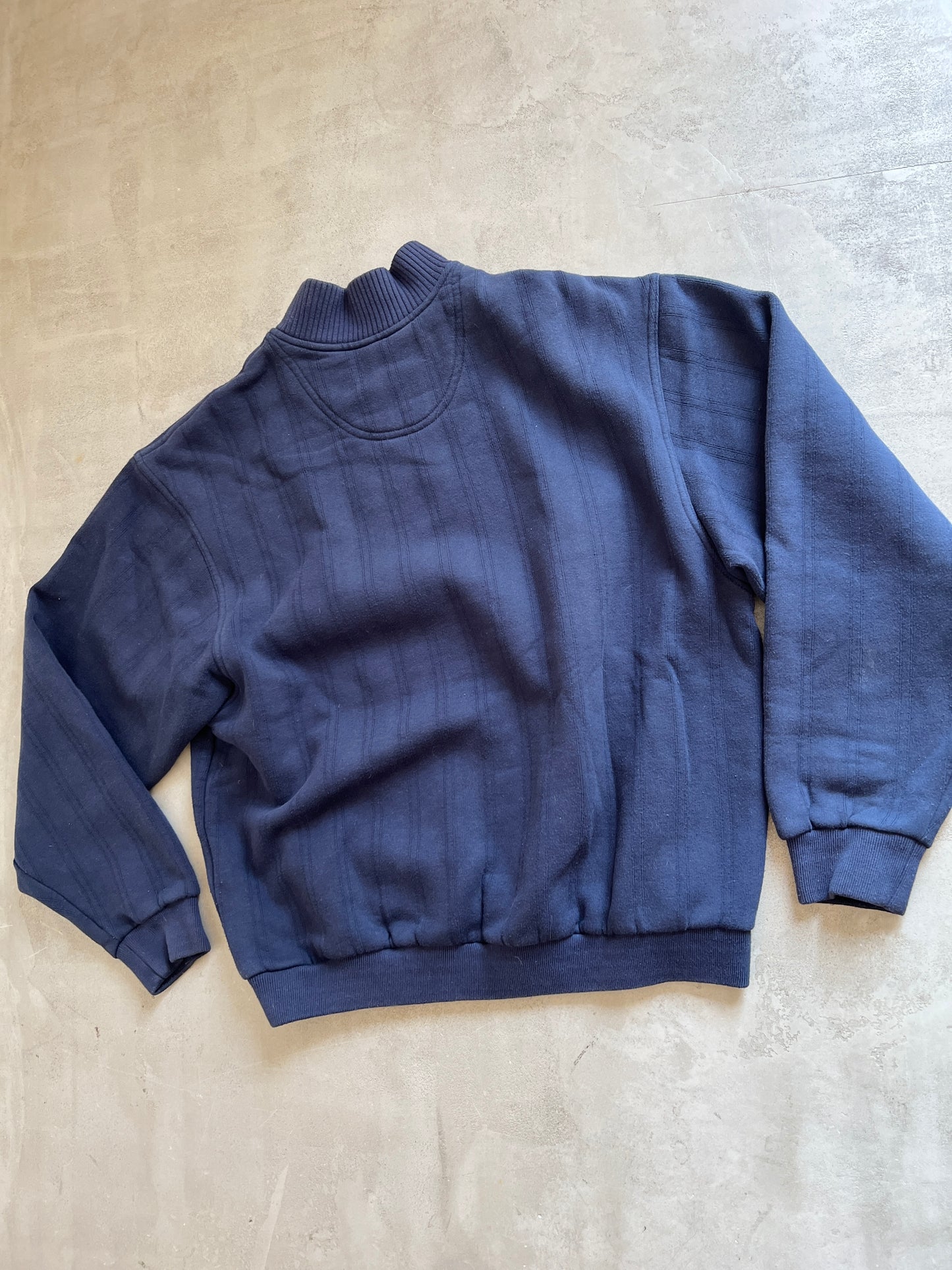 NAVY NIKE GOLF HALF ZIP - 2000S - M