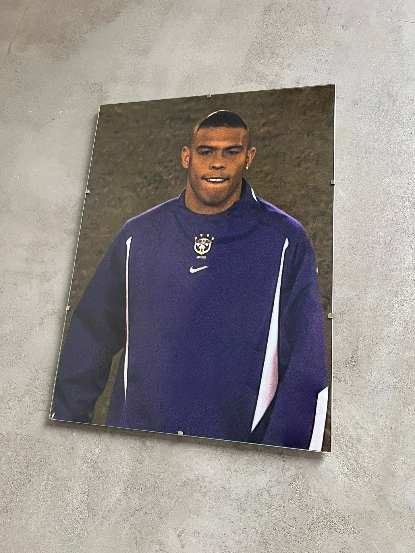 R9 RONALDO "O FENÔMENO" GLASS PRINT