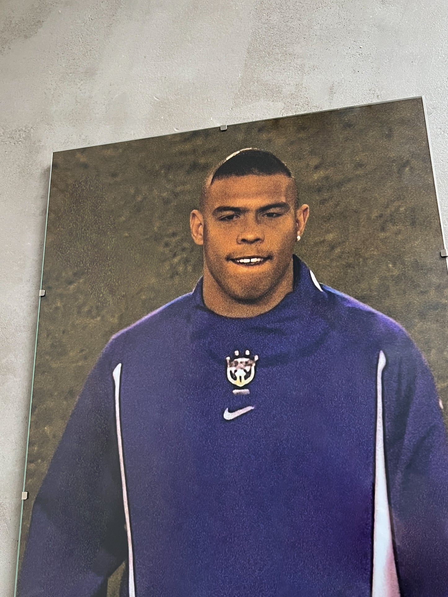 R9 RONALDO "O FENÔMENO" GLASS PRINT