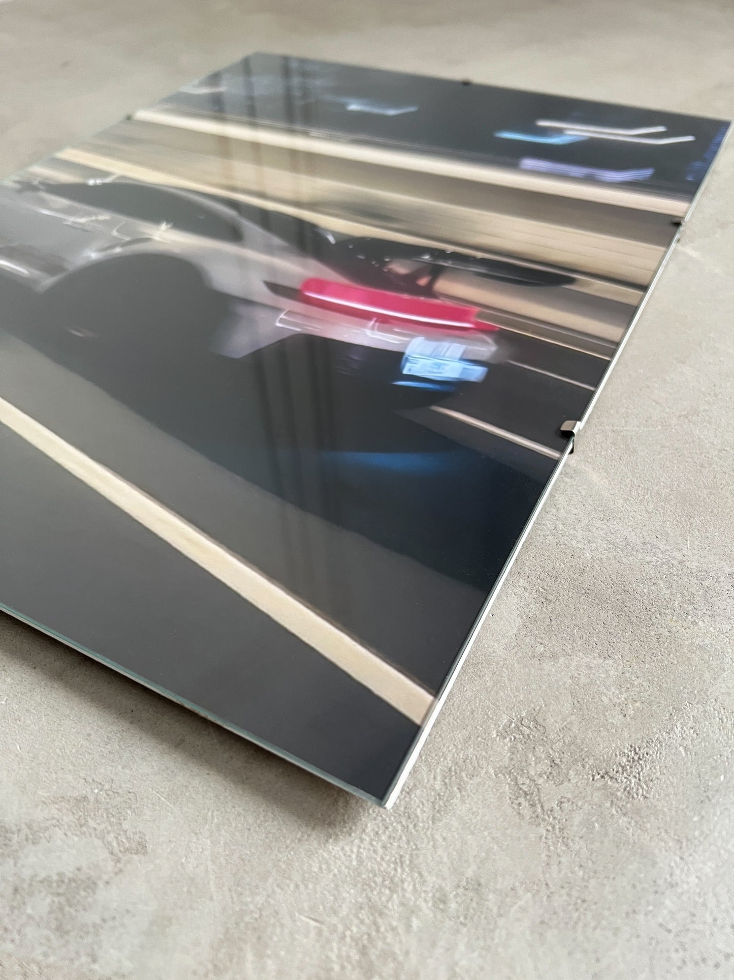 PORSCHE GT3 RS AT NIGHT GLASS PRINT