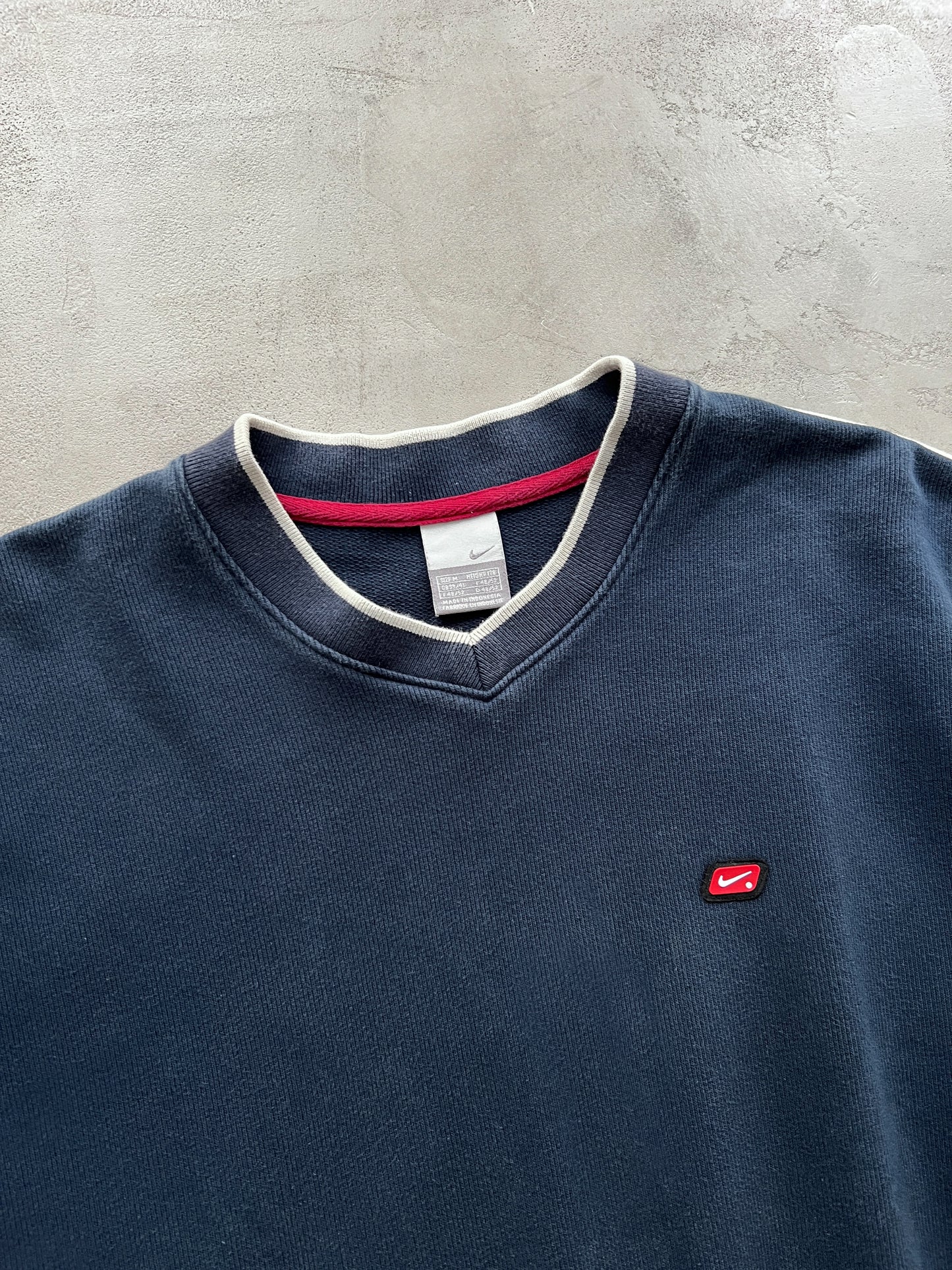 NAVY NIKE SWEATER/LONGSLEEVE - 2000S - L/M