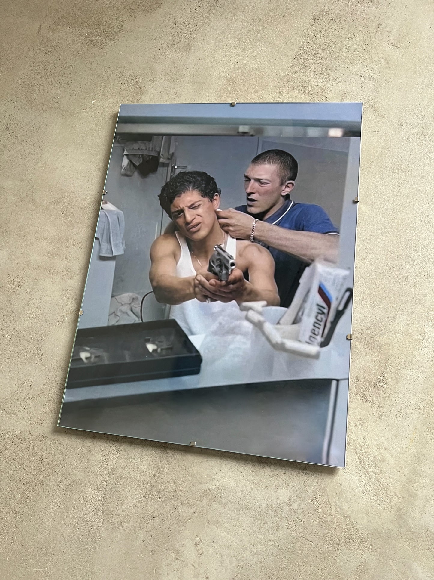LA HAINE GLASS PRINT 2.0