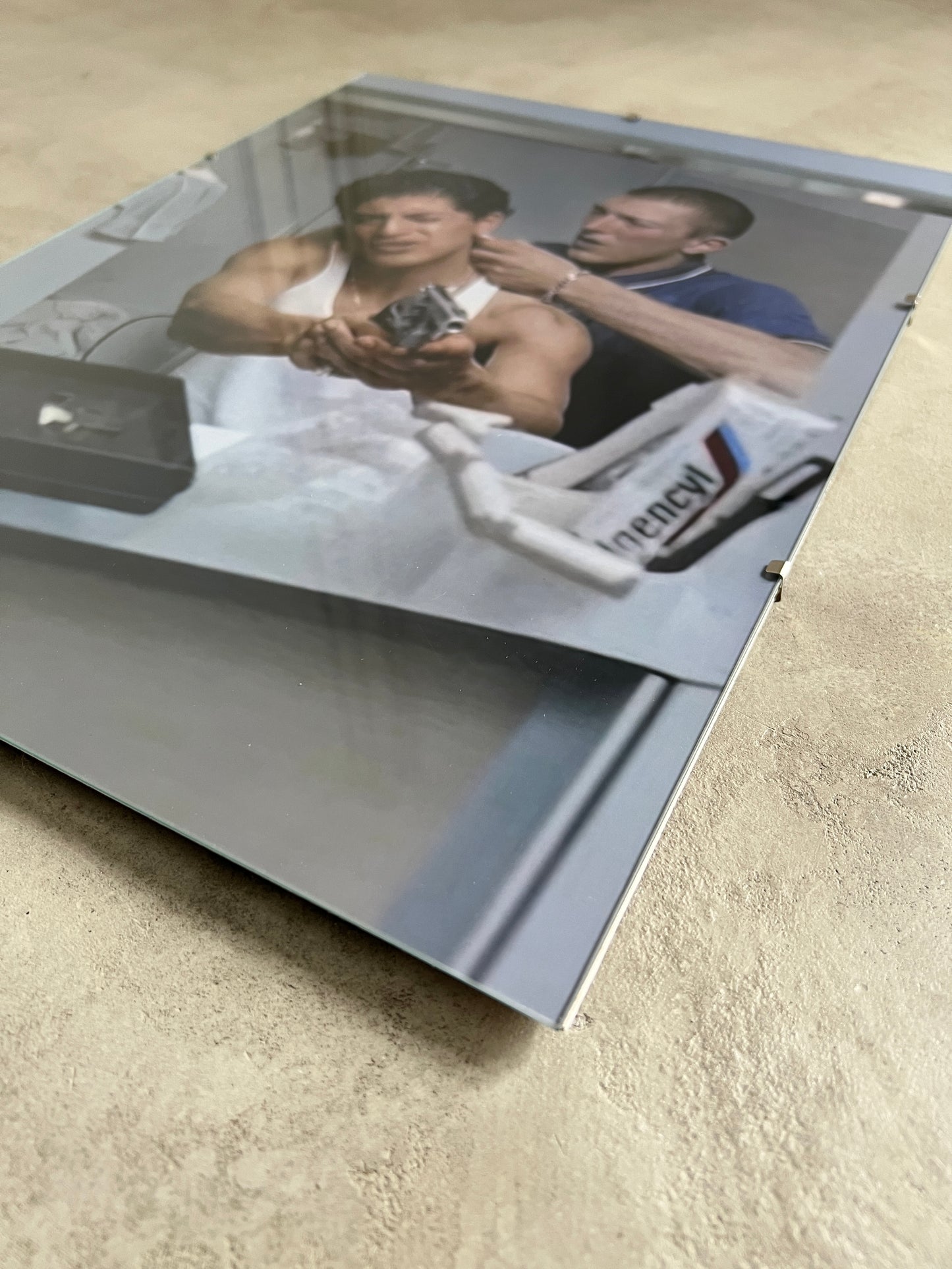 LA HAINE GLASS PRINT 2.0