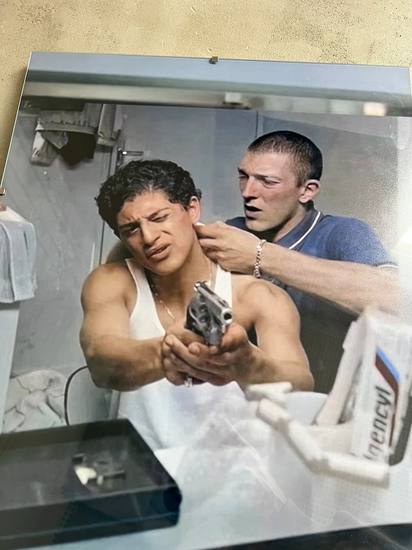 LA HAINE GLASS PRINT 2.0