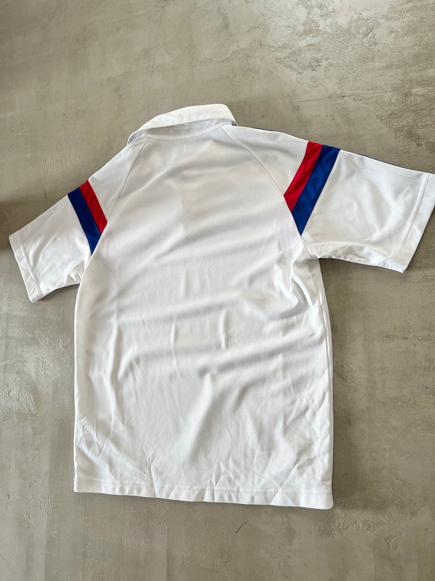 WHITE OLYMPIQUE LYON POLO - 2000S - M/S