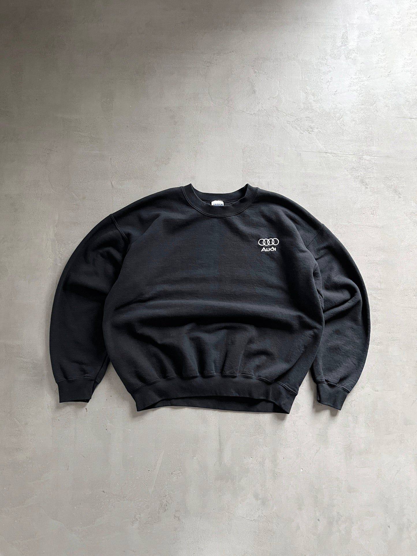 BLACK AUDI SWEATER - 2000S - M