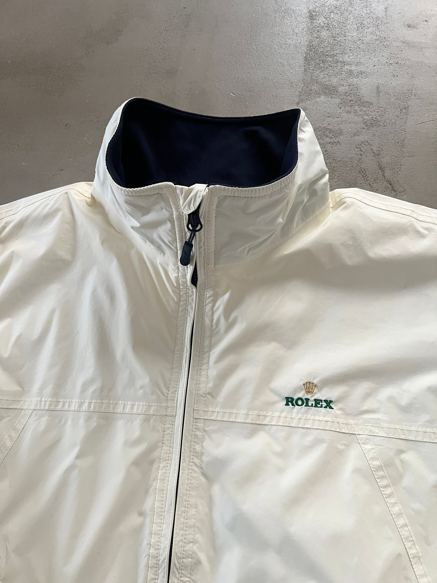 CREME ROLEX YACHT JACKET - 2000S - L/M