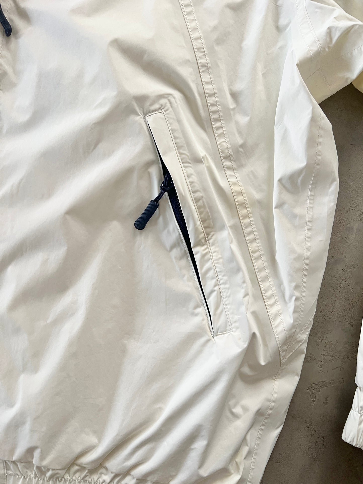 CREME ROLEX YACHT JACKET - 2000S - L/M
