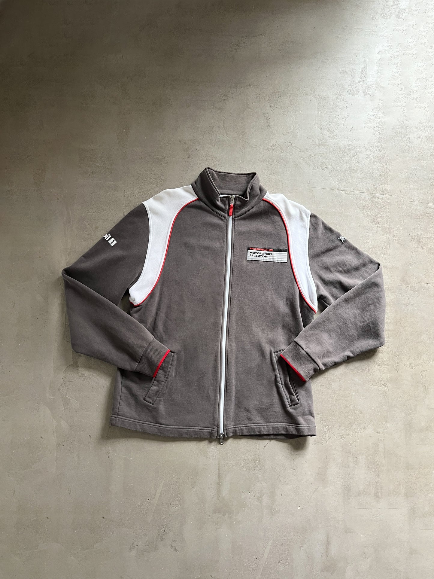 MOCHA PORSCHE JACKET - 2000S - XL/L