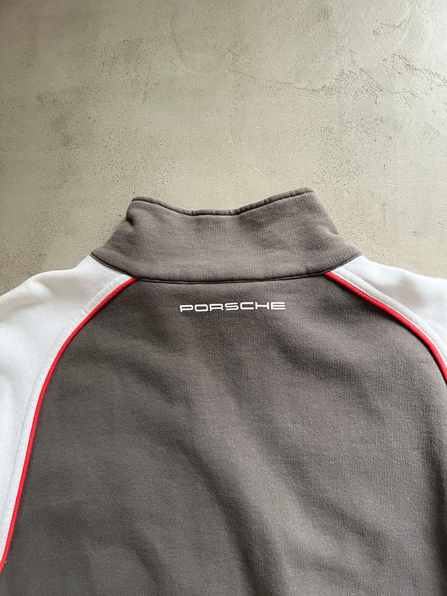 MOCHA PORSCHE JACKET - 2000S - XL/L