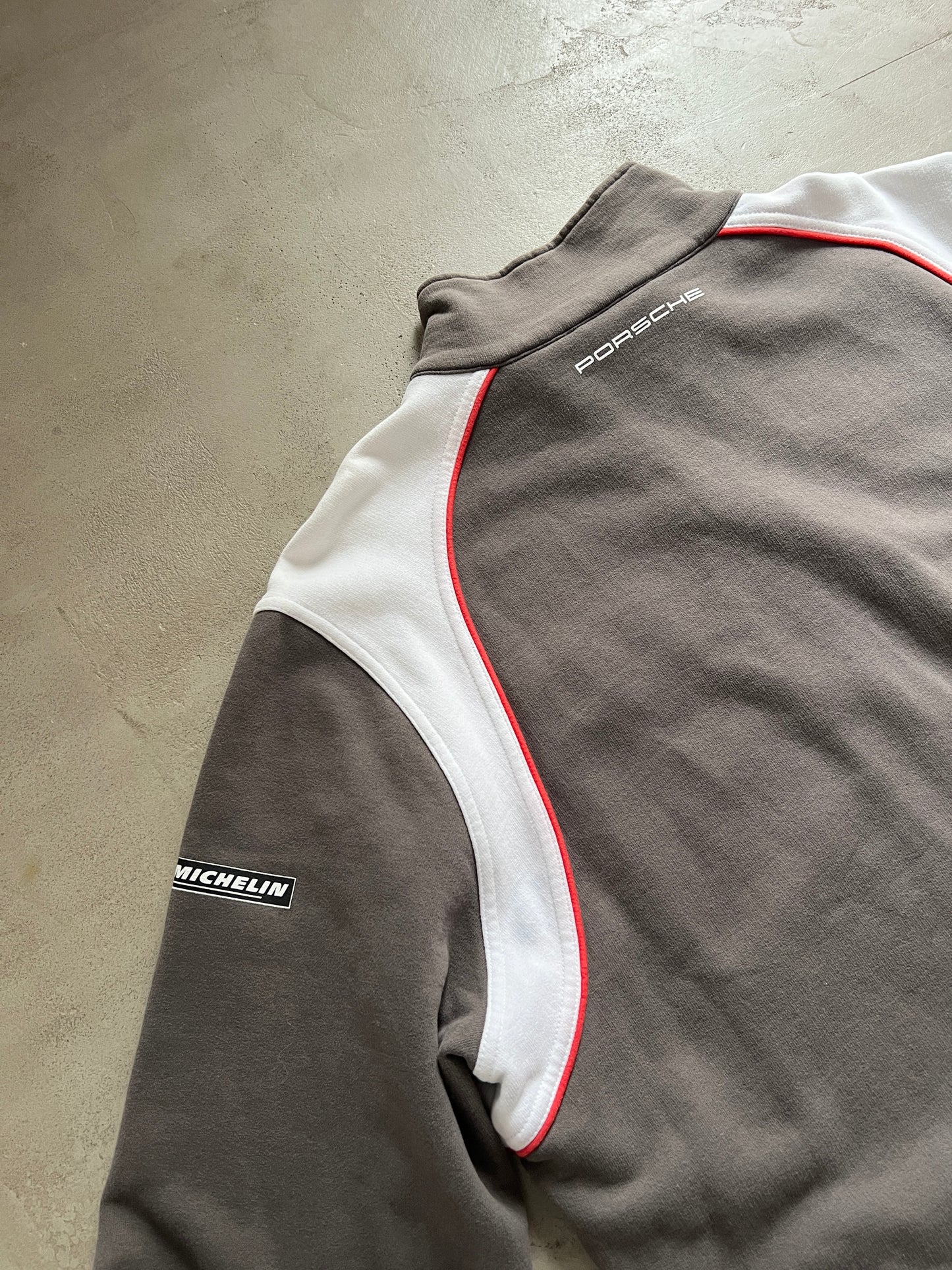 MOCHA PORSCHE JACKET - 2000S - XL/L