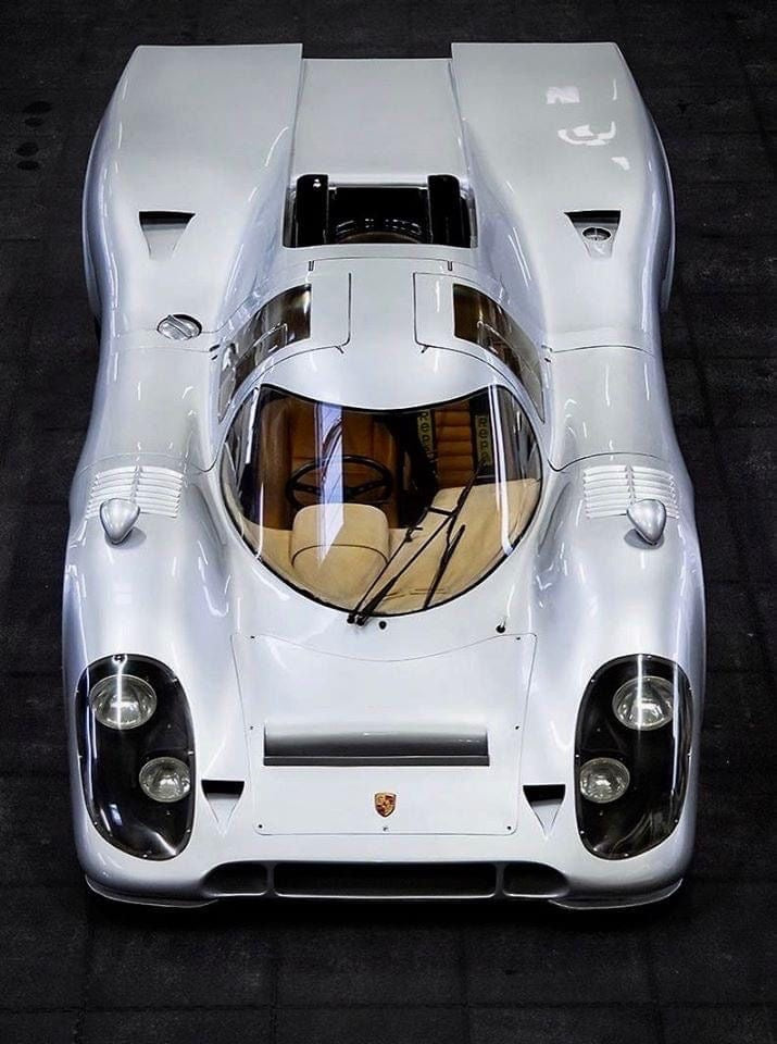 WHITE PORSCHE 917 TEE - 1990S - M