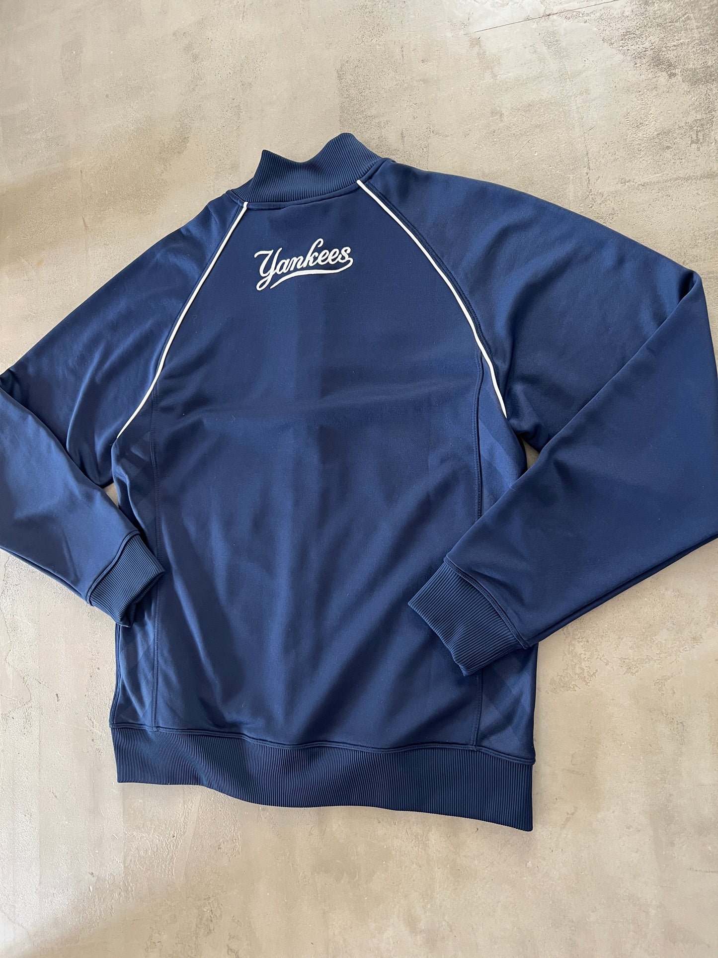 NAVY YANKEES NIKE JACKET - 1990S - L/XL