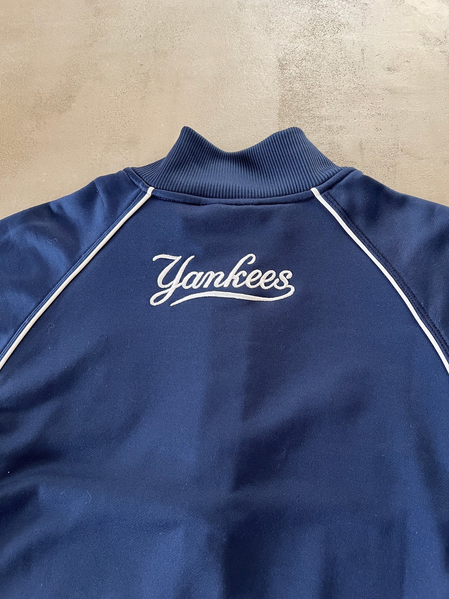 NAVY YANKEES NIKE JACKET - 1990S - L/XL