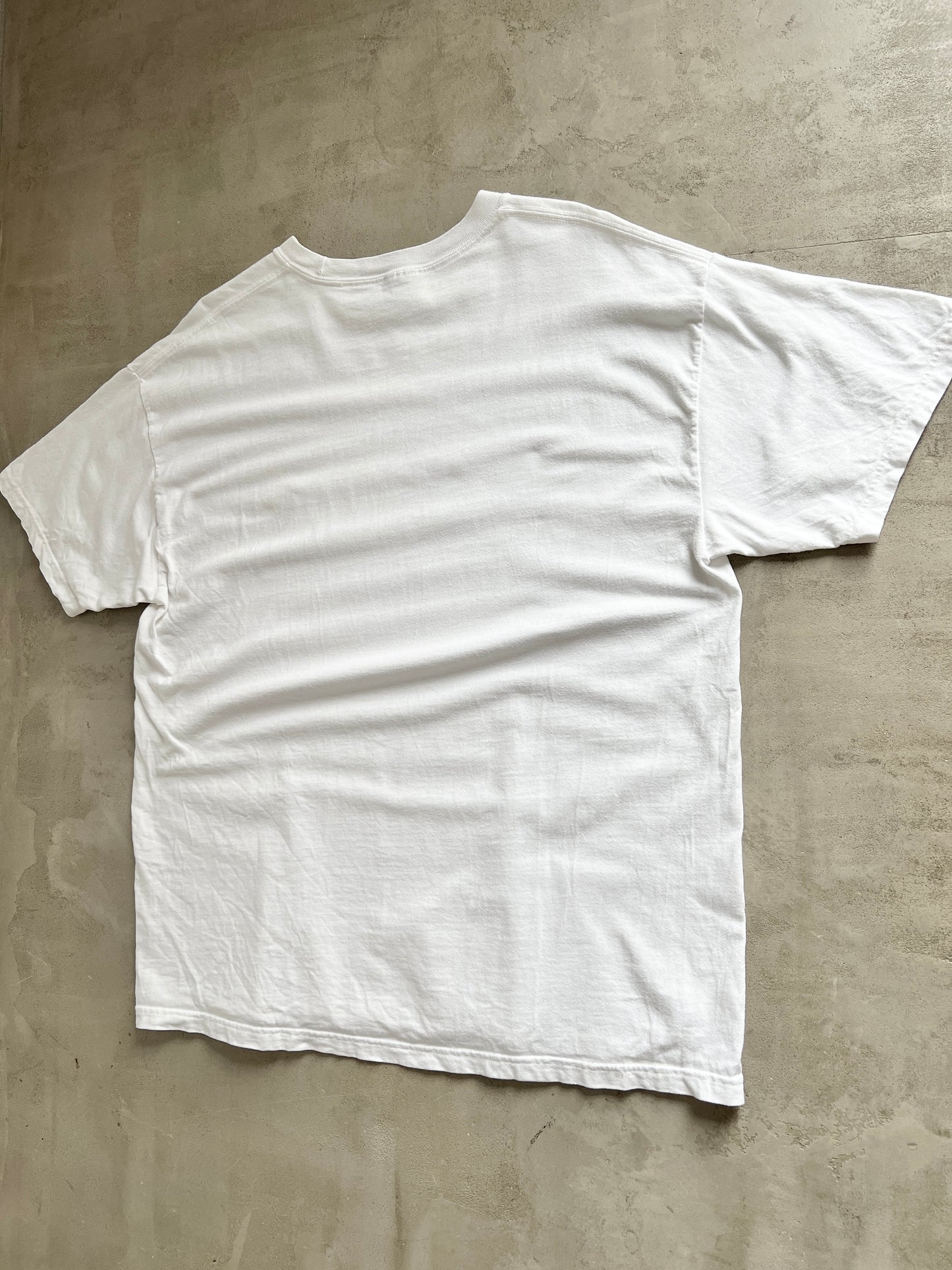 WHITE PORSCHE TEE - 2000S - XXL