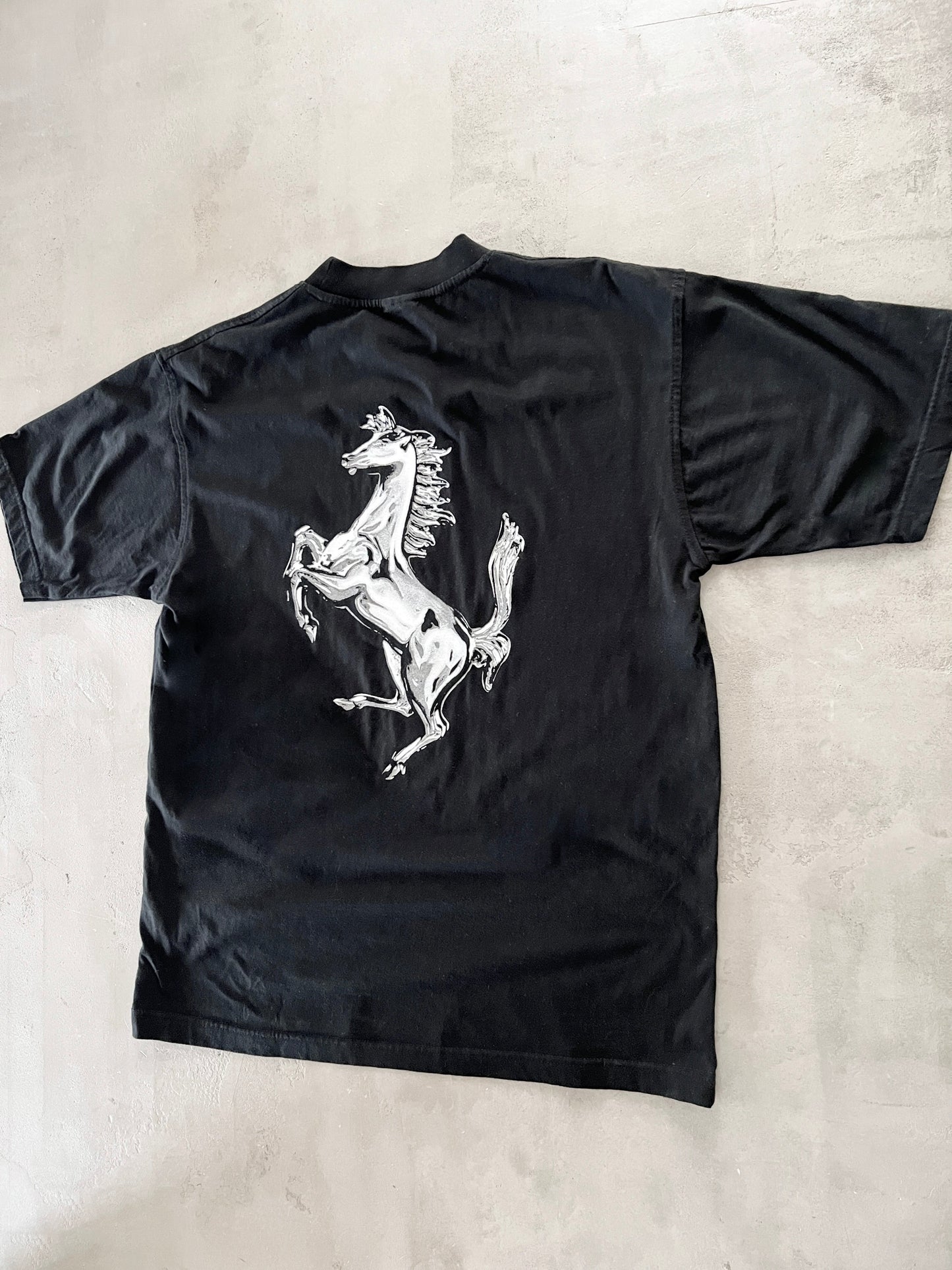 BLACK FERRARI TEE - 1999 - L