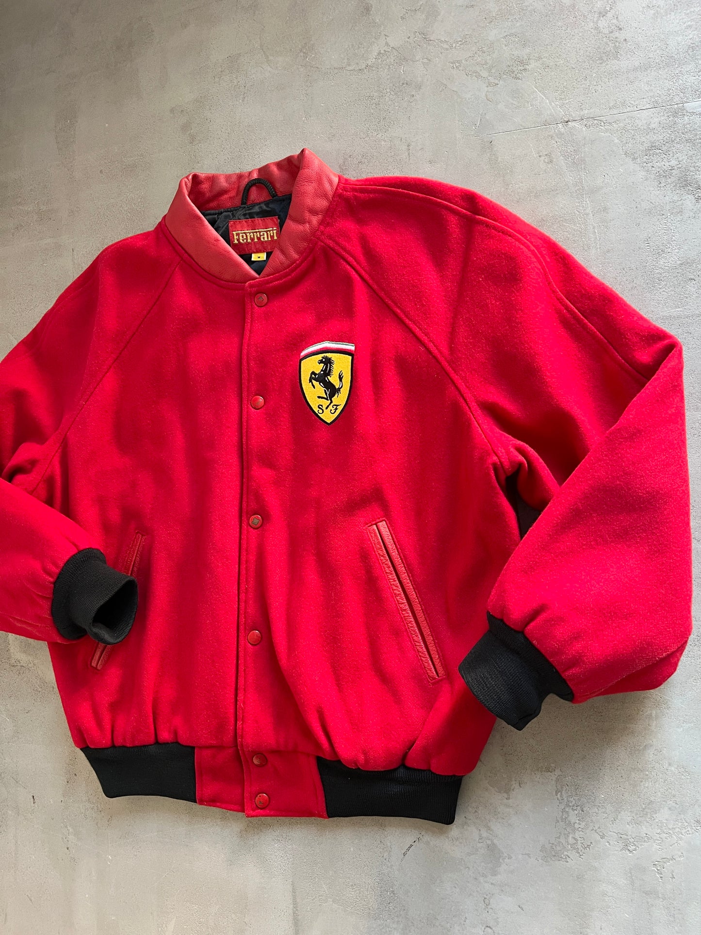 RED FERRARI JACKET - 1996 - L