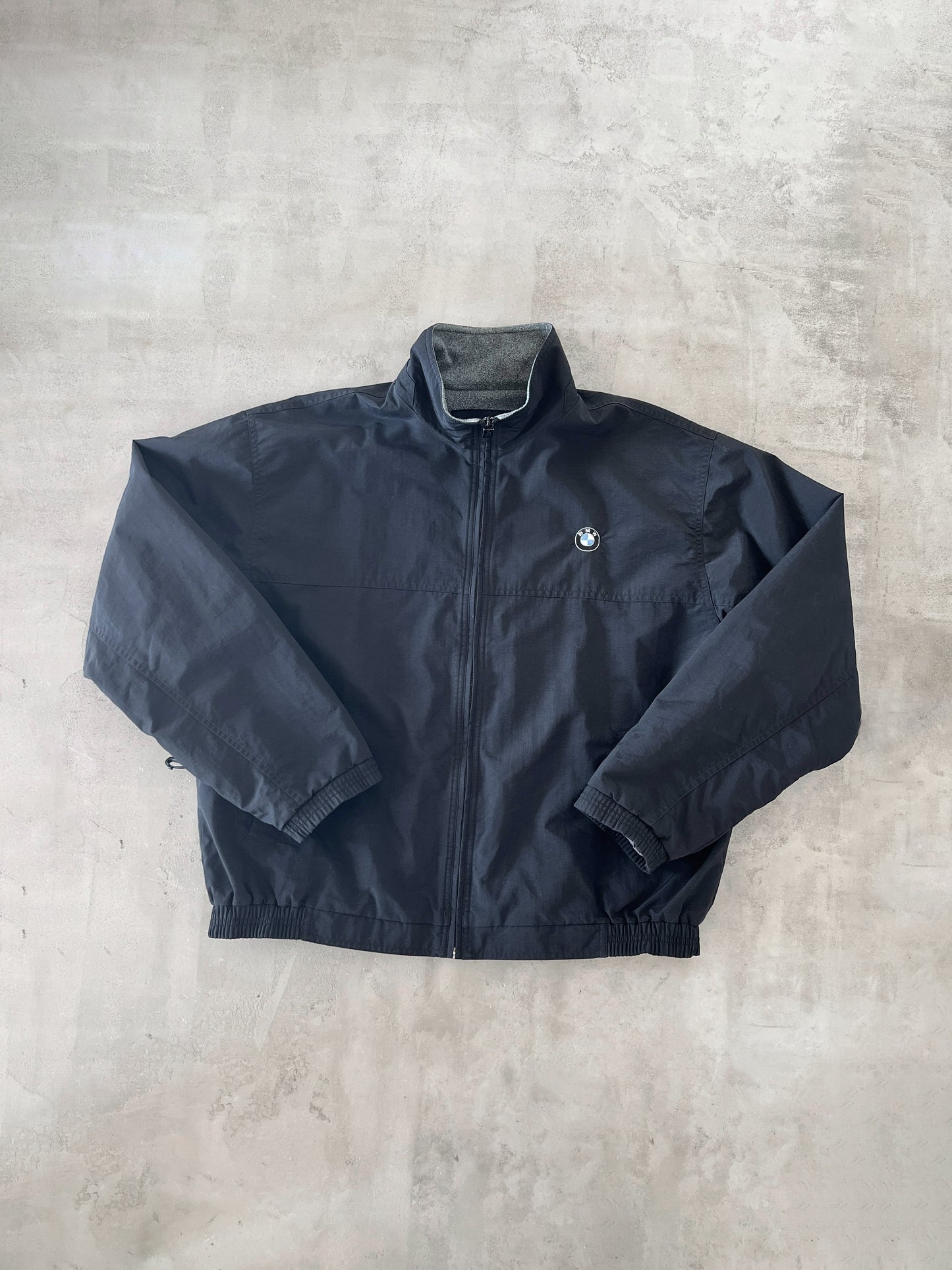 BLACK BMW JACKET - 2000S - L/M