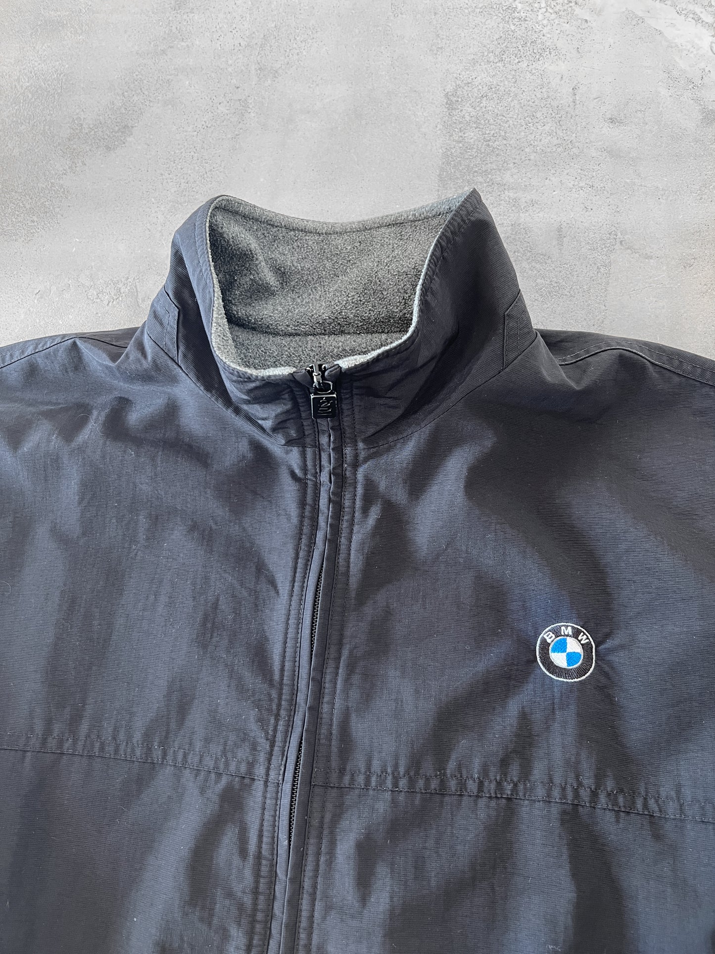 BLACK BMW JACKET - 2000S - L/M