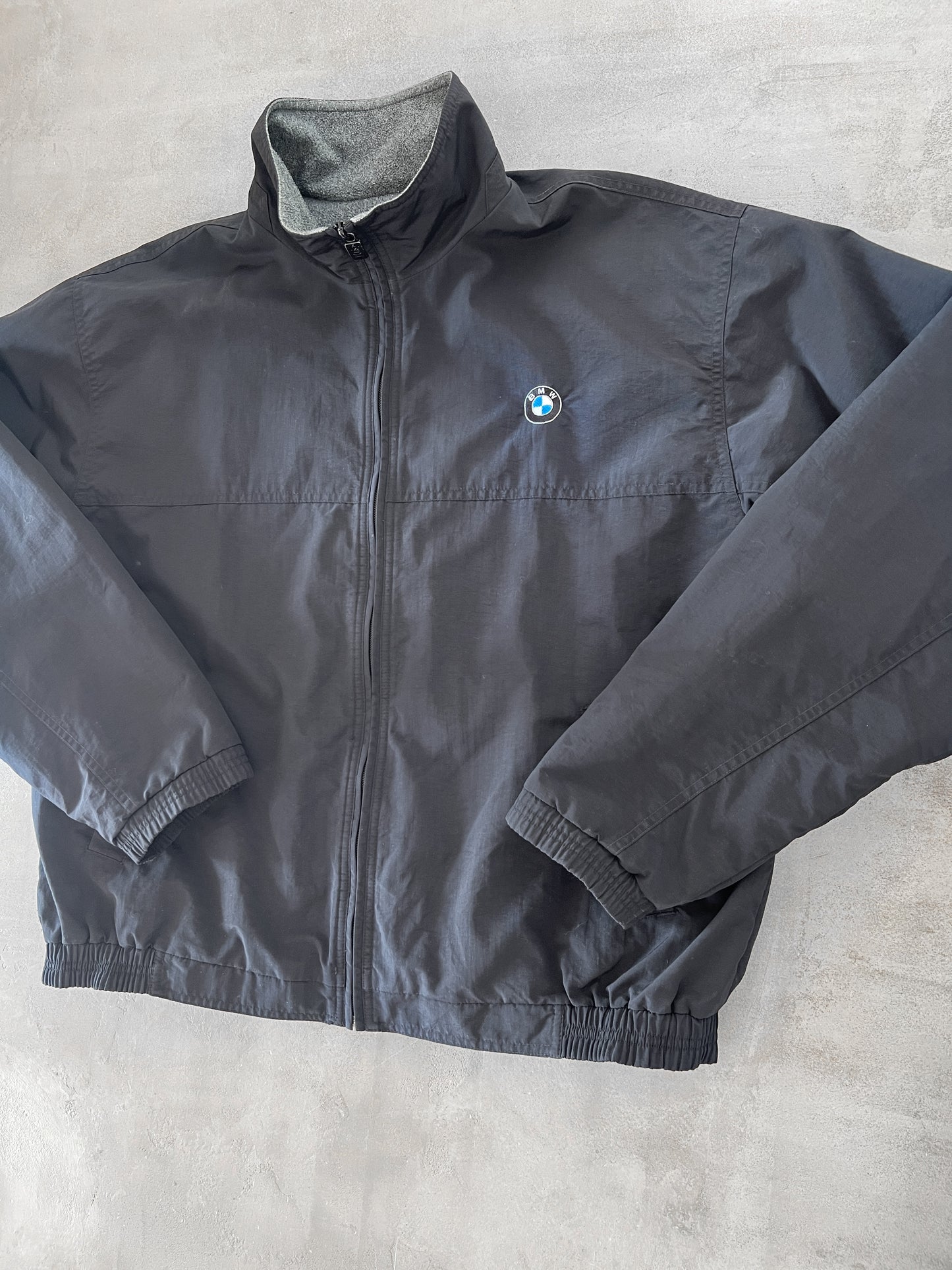 BLACK BMW JACKET - 2000S - L/M
