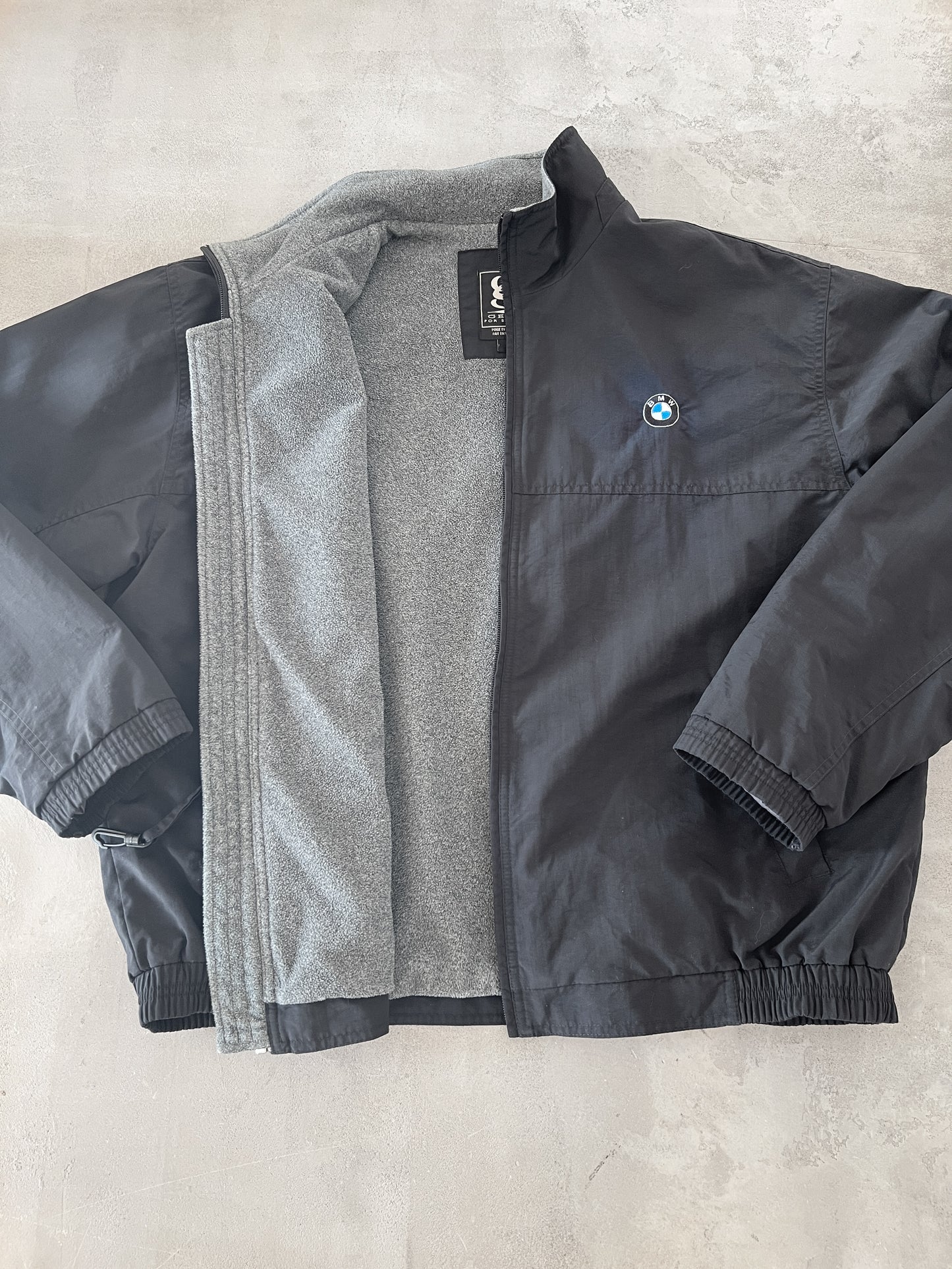 BLACK BMW JACKET - 2000S - L/M