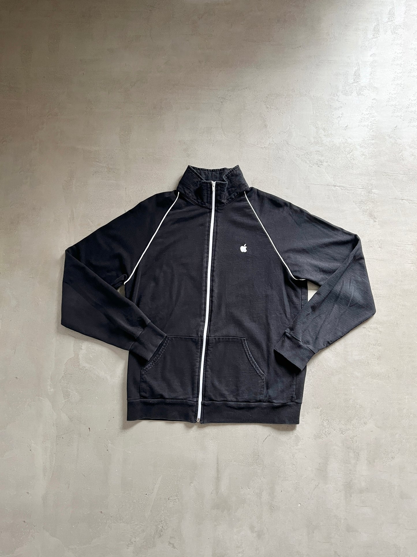 BLACK APPLE JACKET - 2000S - L/M