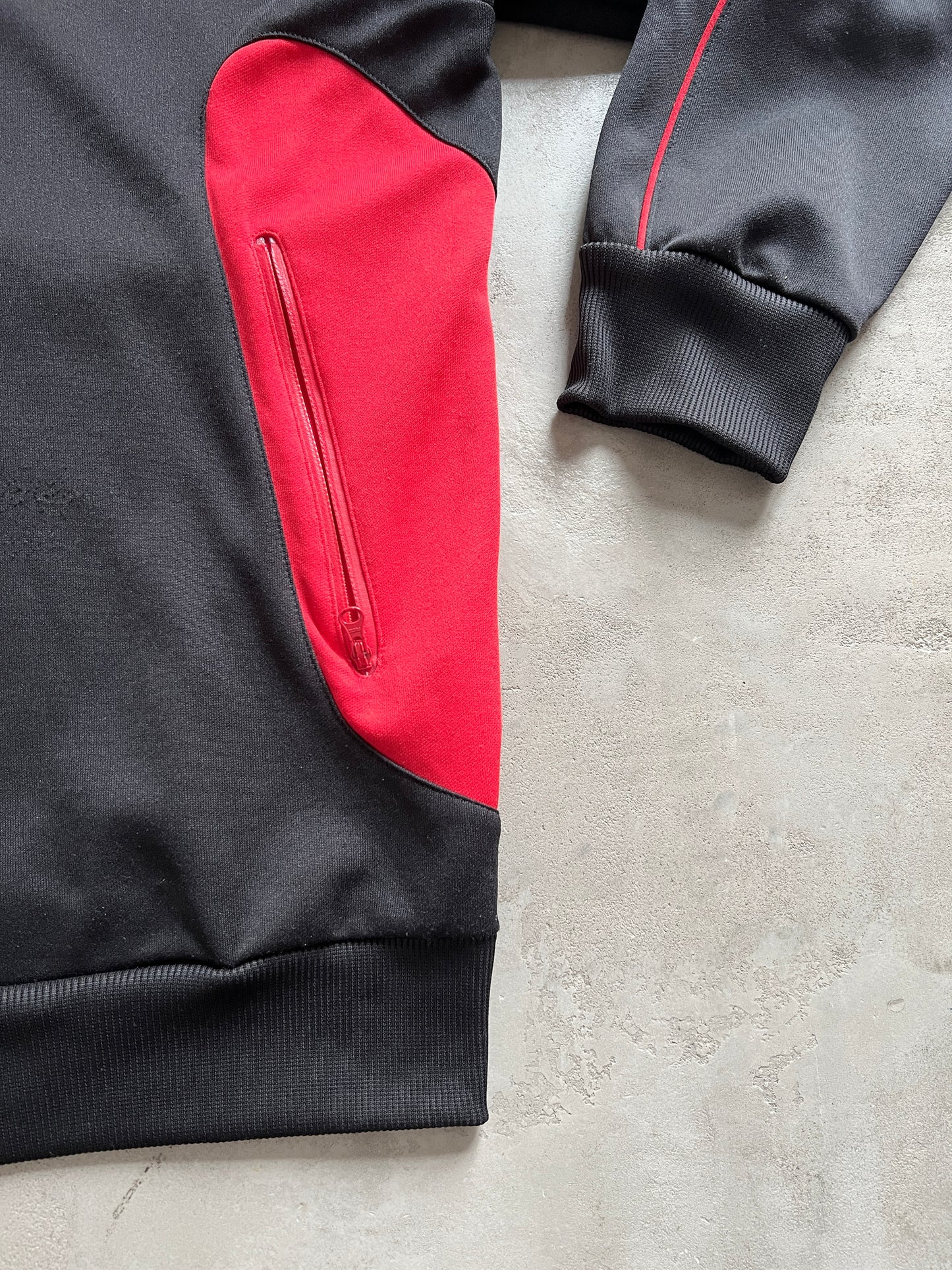BLACK FERRARI SCUDERIA JACKET - 2000S - L/XL