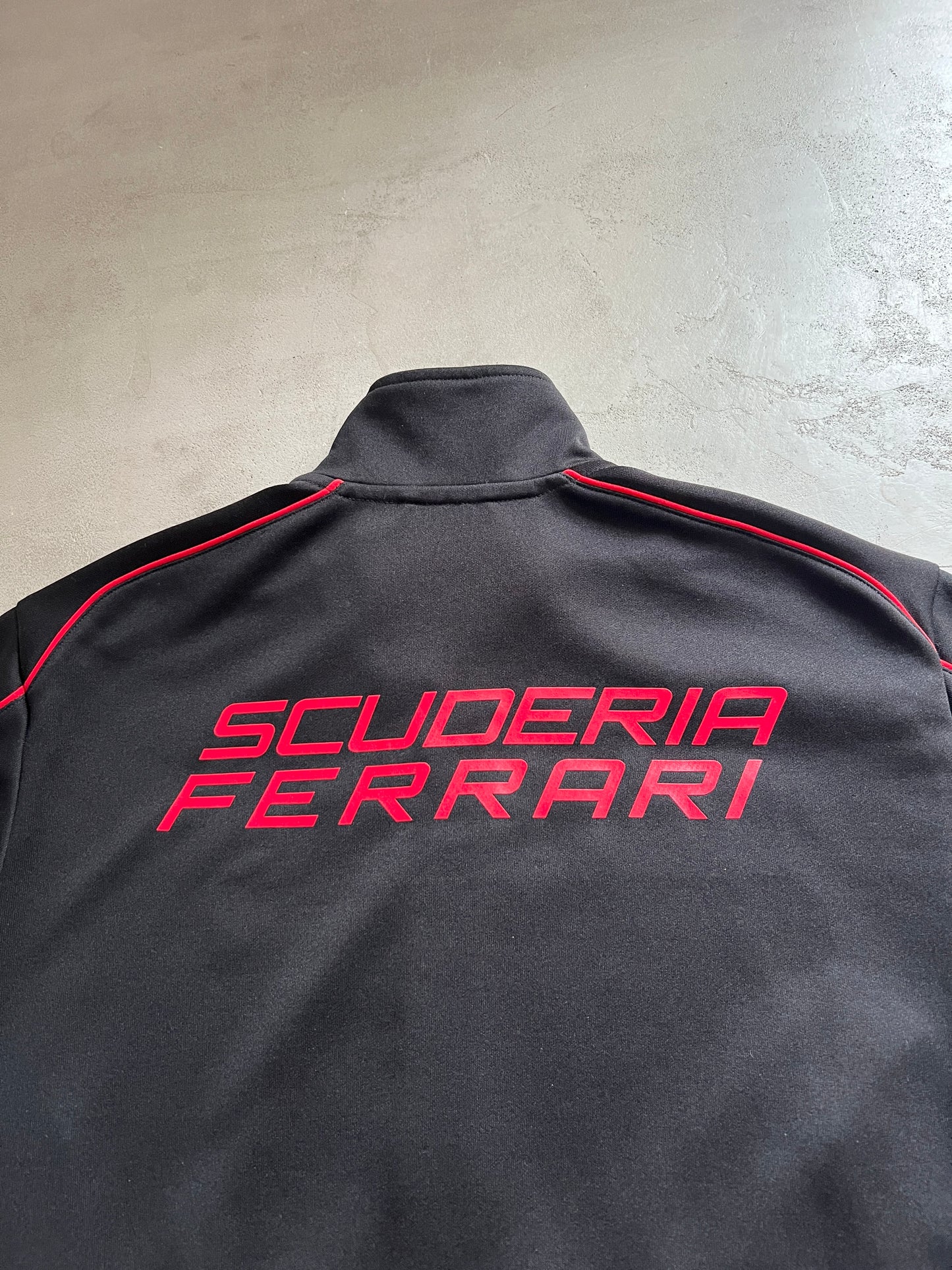 BLACK FERRARI SCUDERIA JACKET - 2000S - L/XL