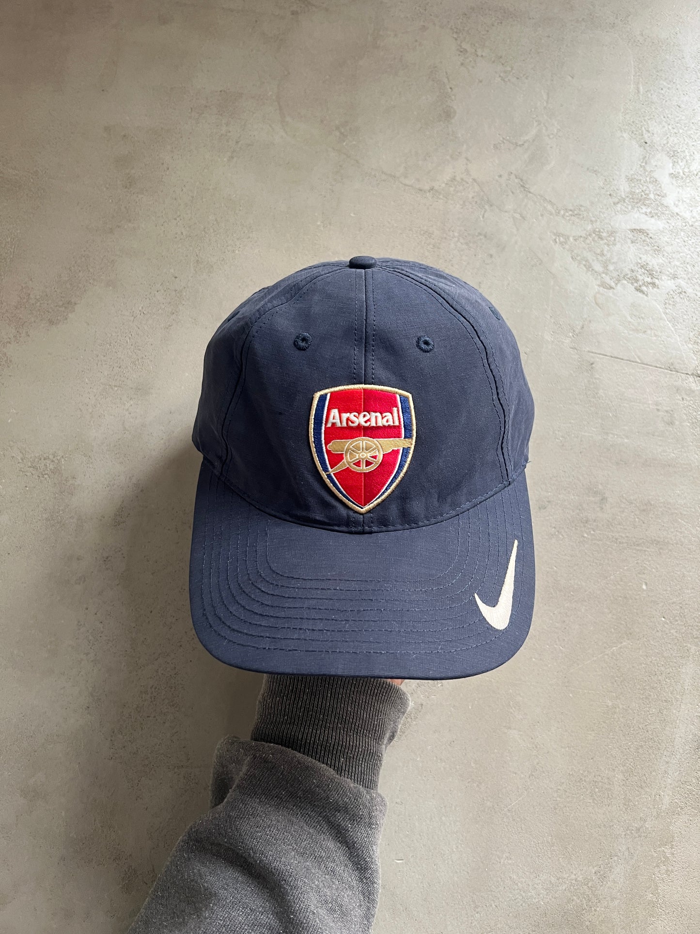 NAVY ARSENAL NIKE CAP - 2000S