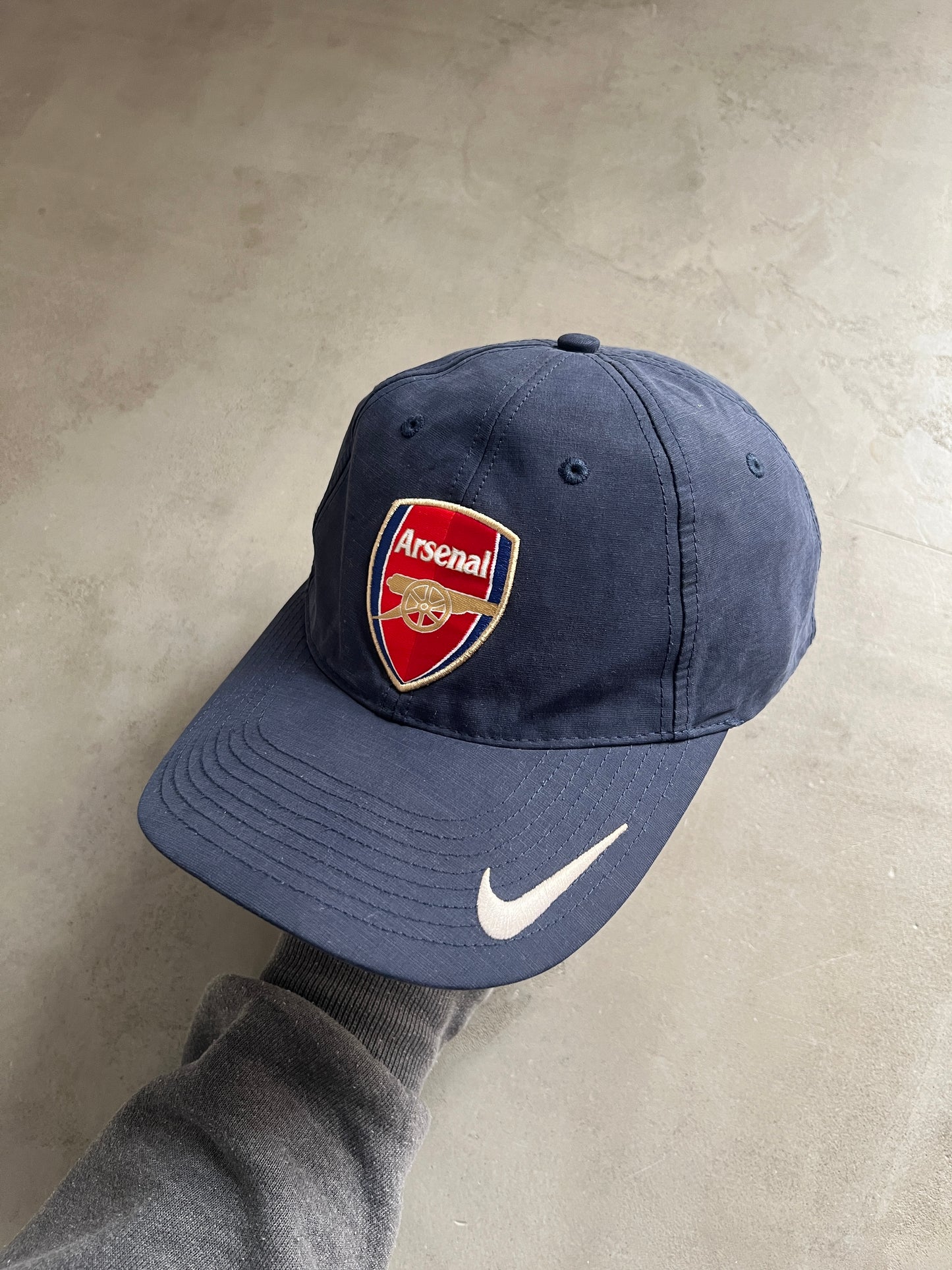 NAVY ARSENAL NIKE CAP - 2000S