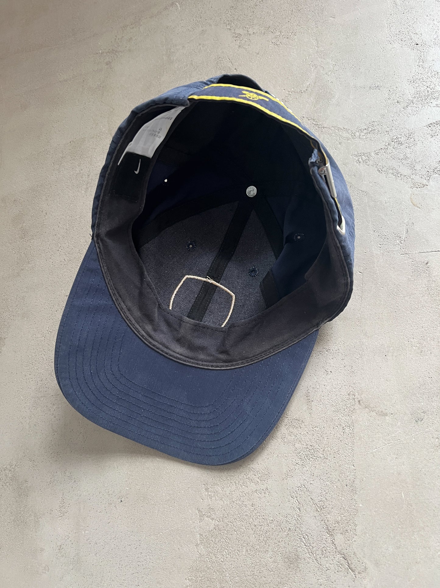 NAVY ARSENAL NIKE CAP - 2000S