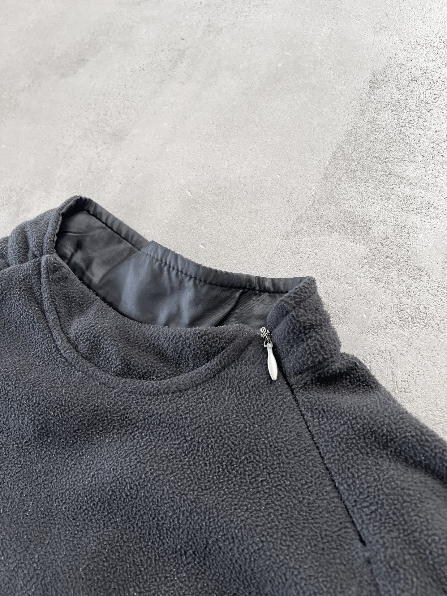 BLACK MANCHESTER UNITED NIKE FLEECE - 2000S - M