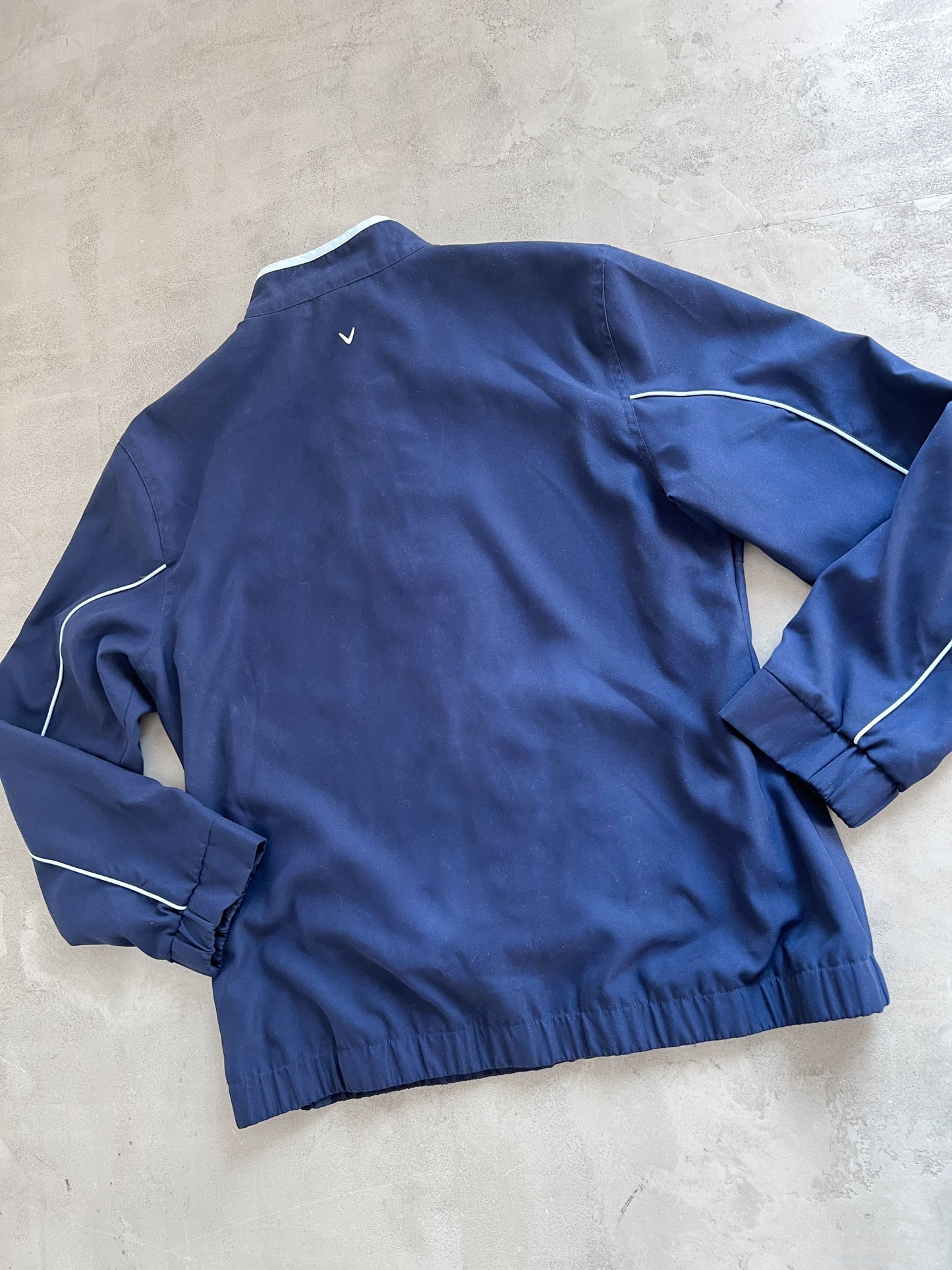 NAVY BMW TRACK JACKET - 2000S - M
