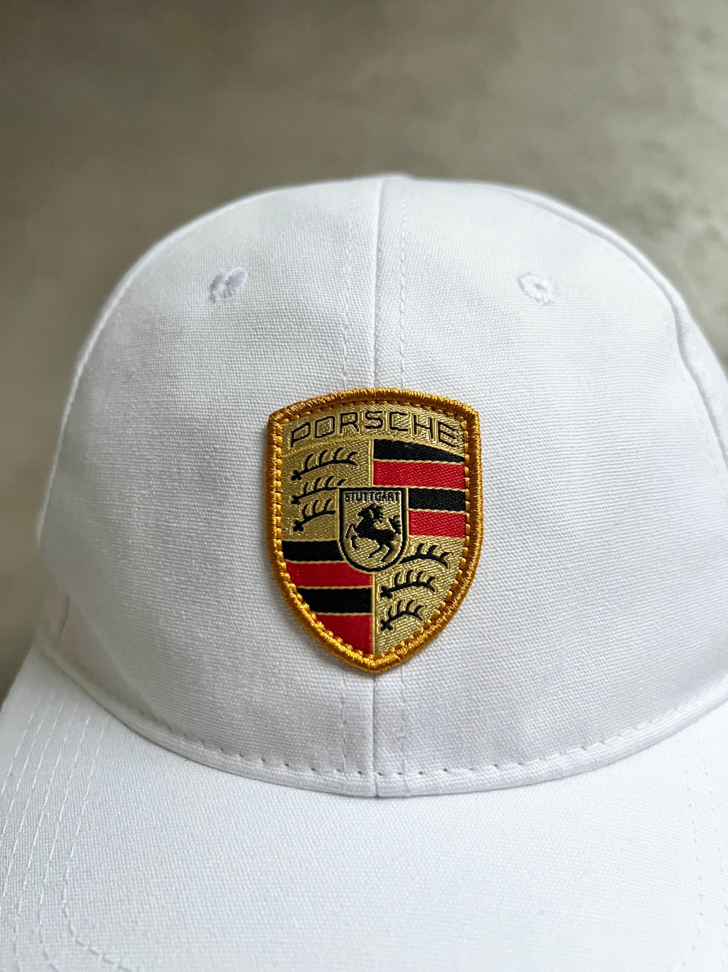 WHITE PORSCHE CAP - 2000S