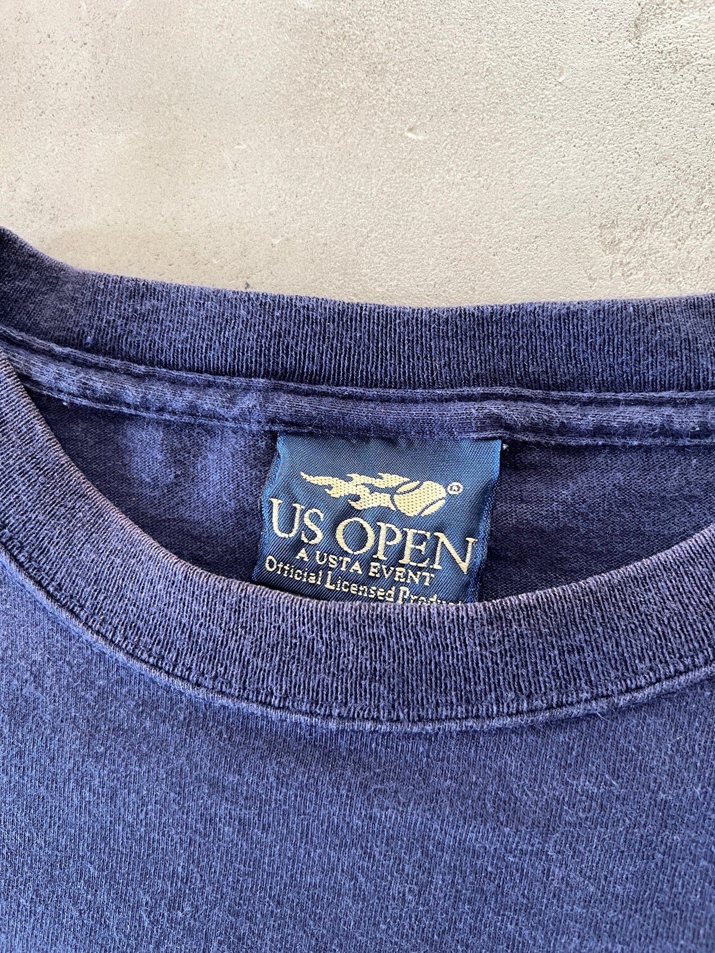 FADED NAVY US OPEN TENNIS TEE - 2001 - L