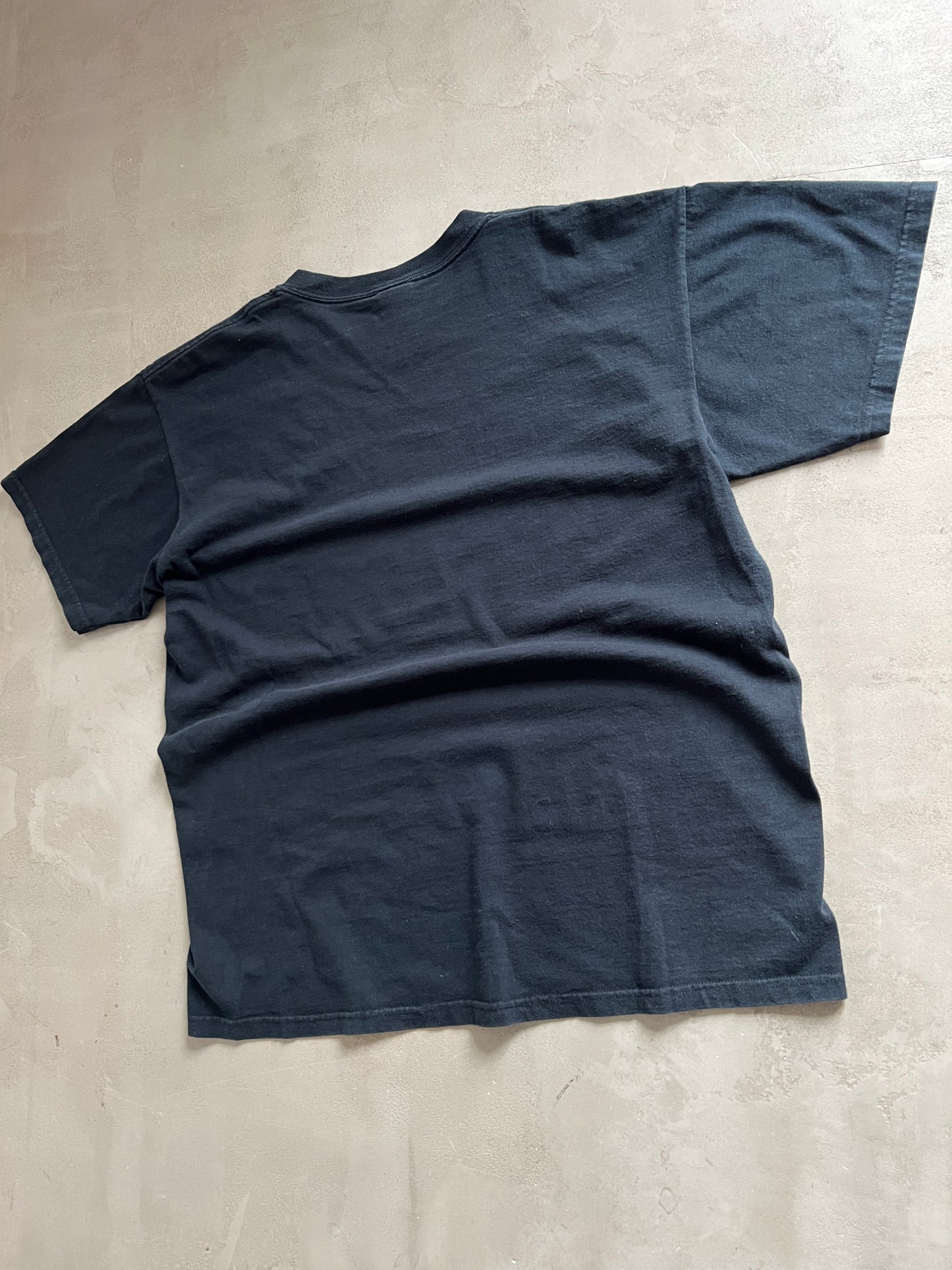 FADED BLACK APPLE PROMO TEE - 2000S - L