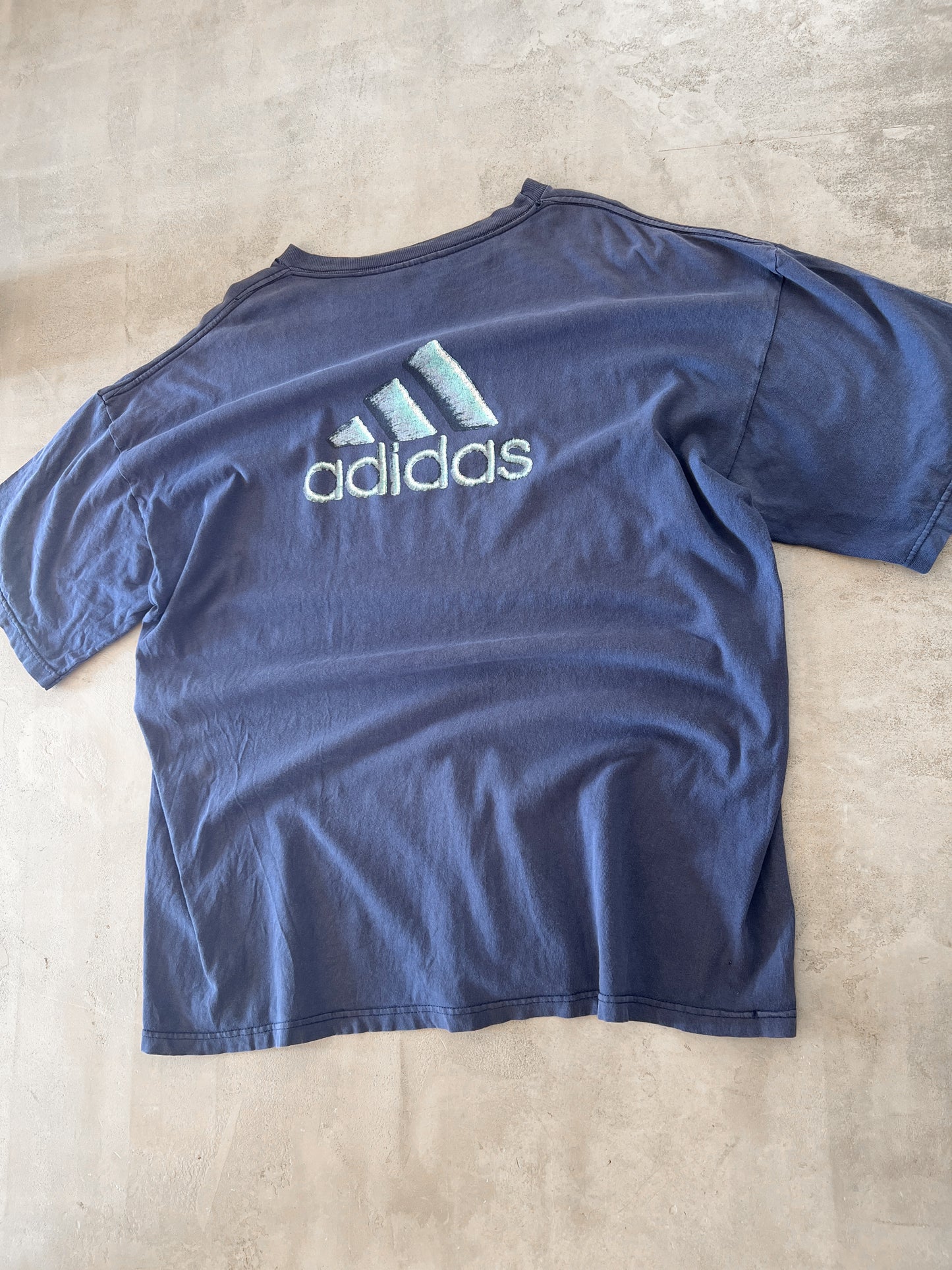NAVY YANKEES TEE - 1990S - XXL