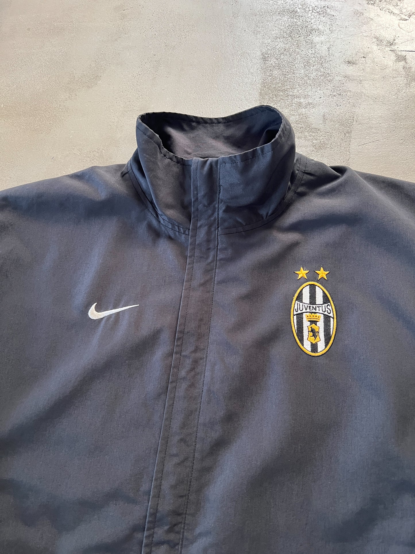 BLACK JUVENTUS TURIN NIKE TRACK JACKET - 2000S - M/S