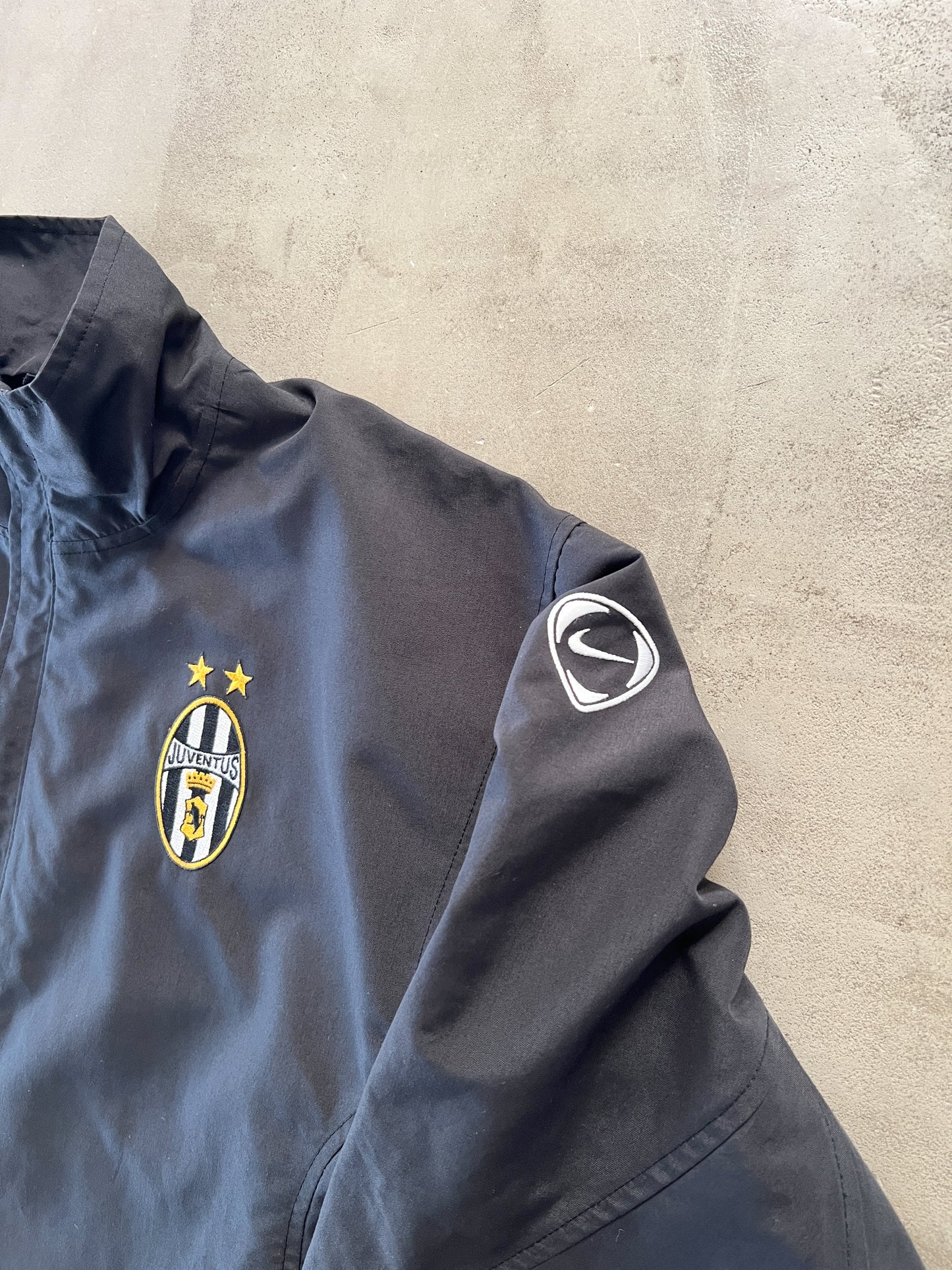 BLACK JUVENTUS TURIN NIKE TRACK JACKET - 2000S - M/S