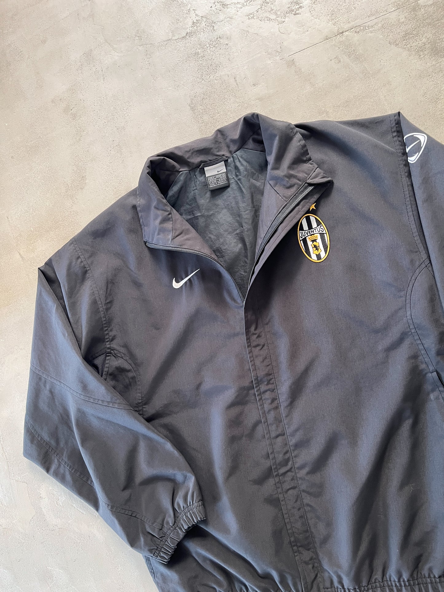 BLACK JUVENTUS TURIN NIKE TRACK JACKET - 2000S - M/S