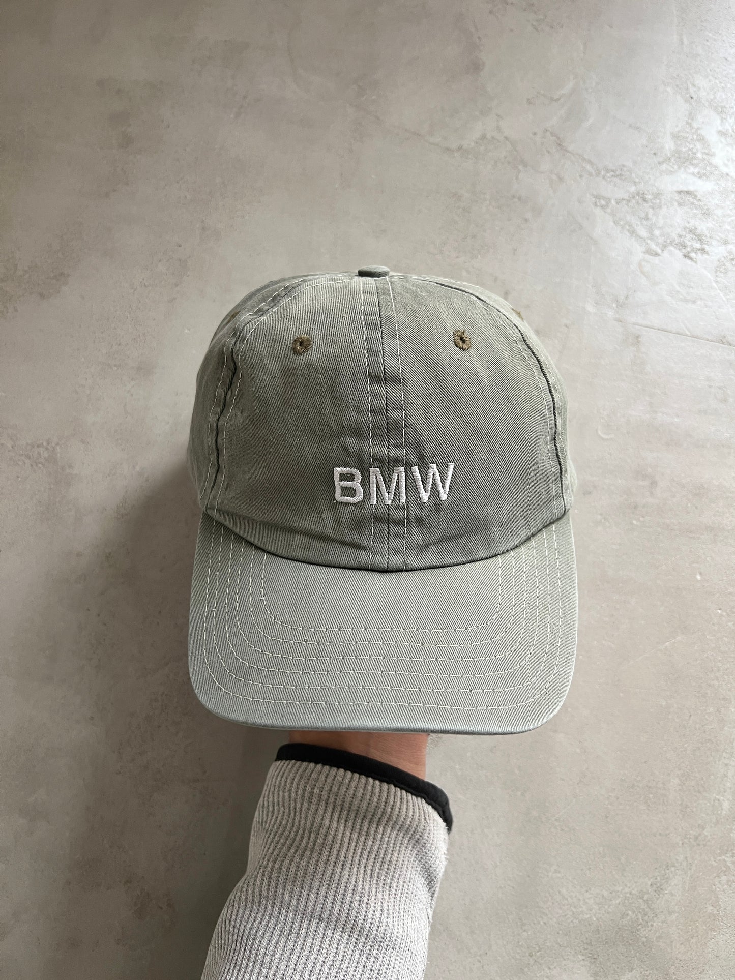 KHAKI BMW CAP - 2000S