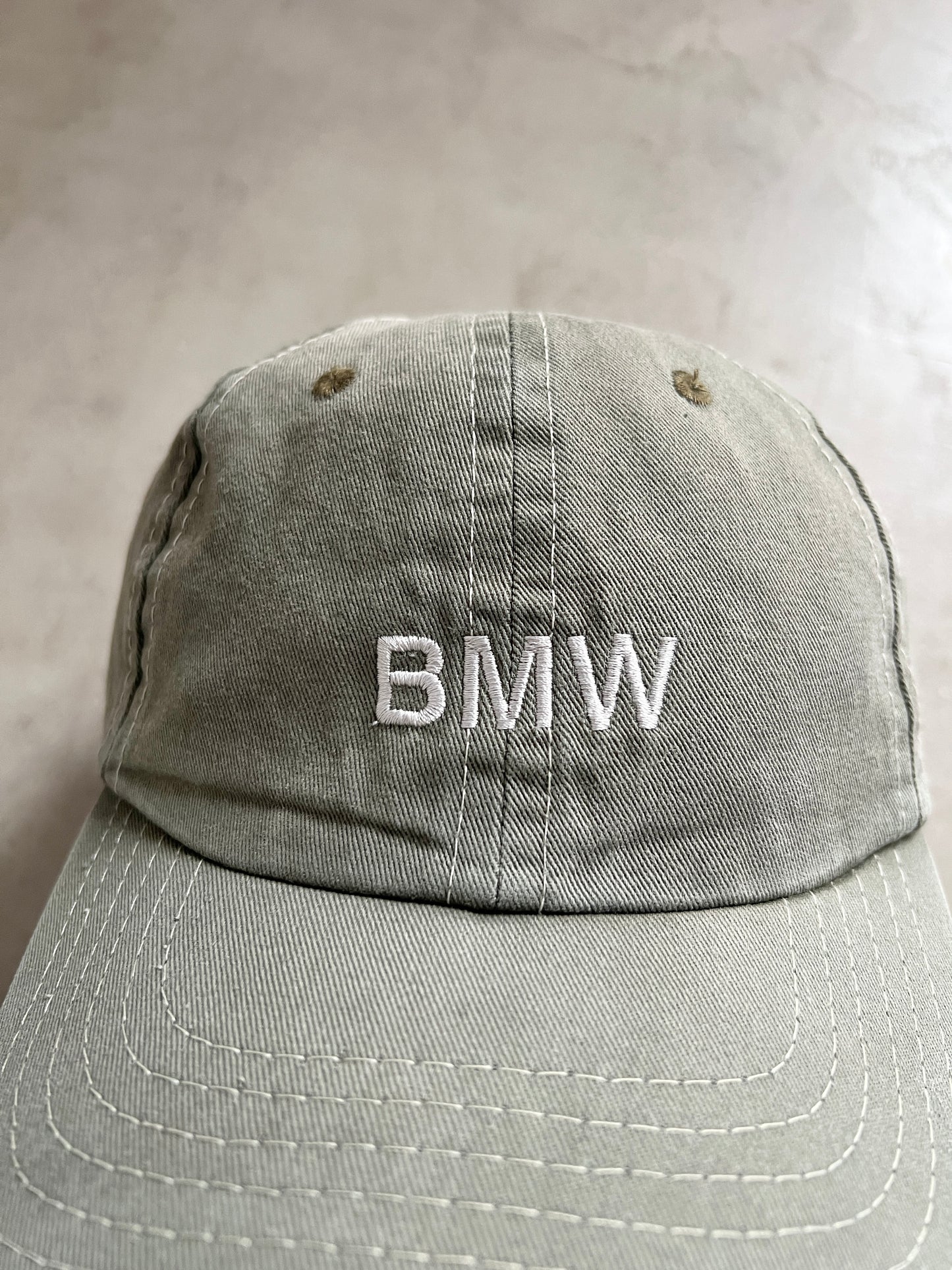 KHAKI BMW CAP - 2000S