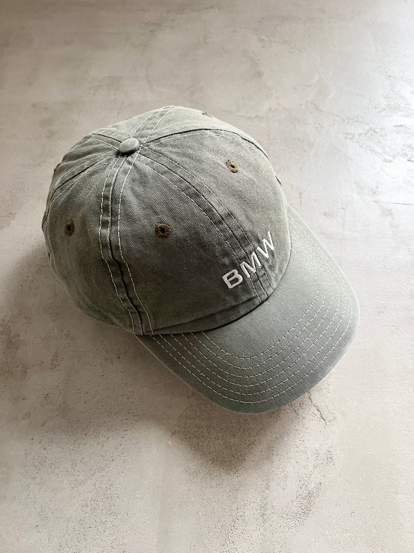 KHAKI BMW CAP - 2000S